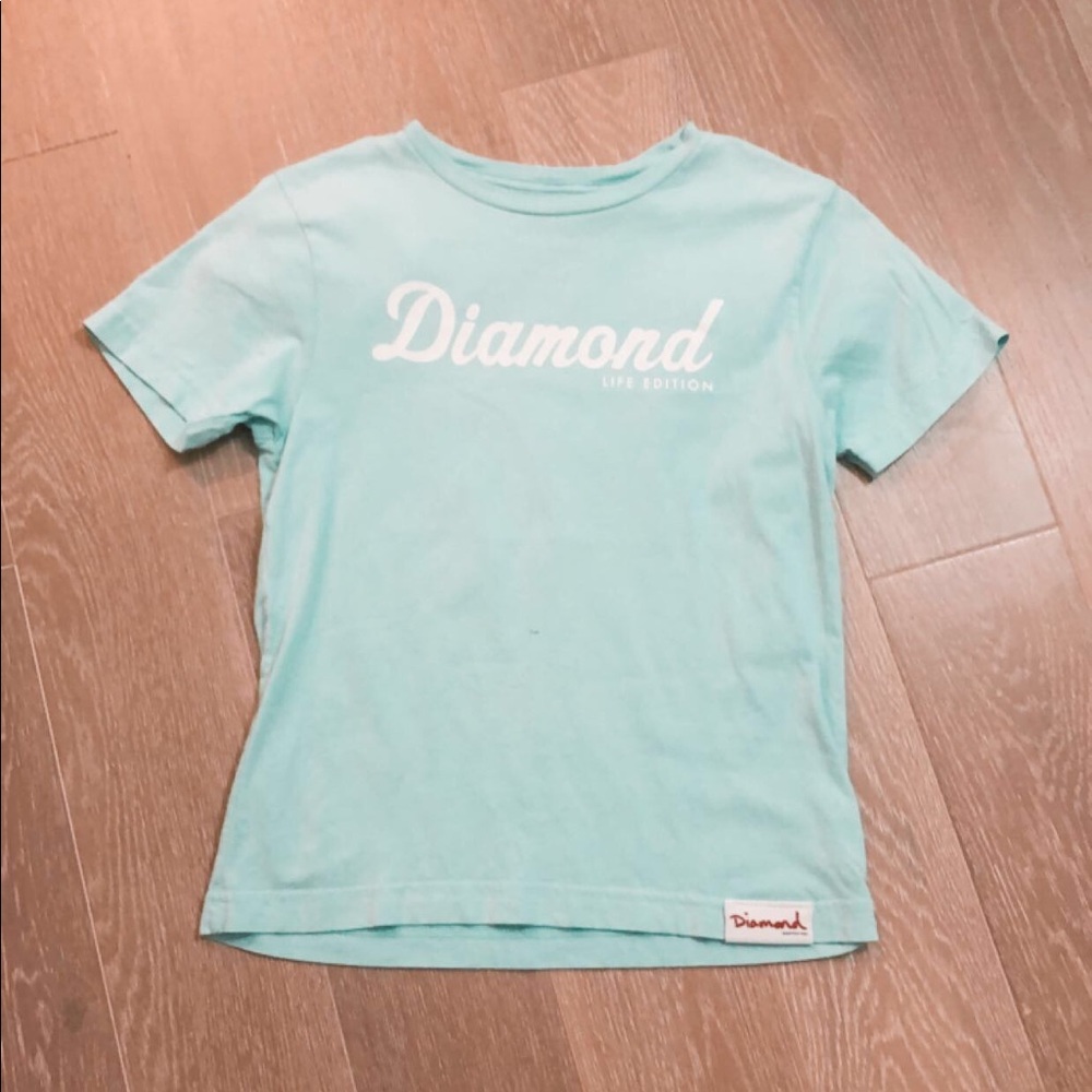 Diamond blue shirt